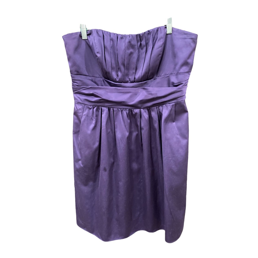 David's Bridal Short Strapless ‎ Dress Size 14